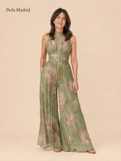 Flor | Mono Chiffon Plisado *