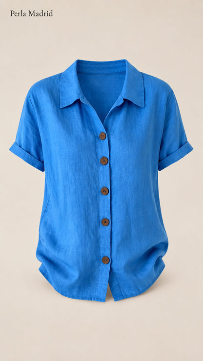 Carmen | Blusa de algodón con botones