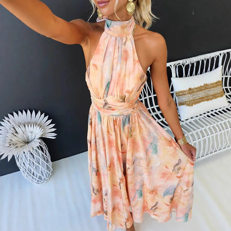 Aída | Vestido Largo Cuello Halter