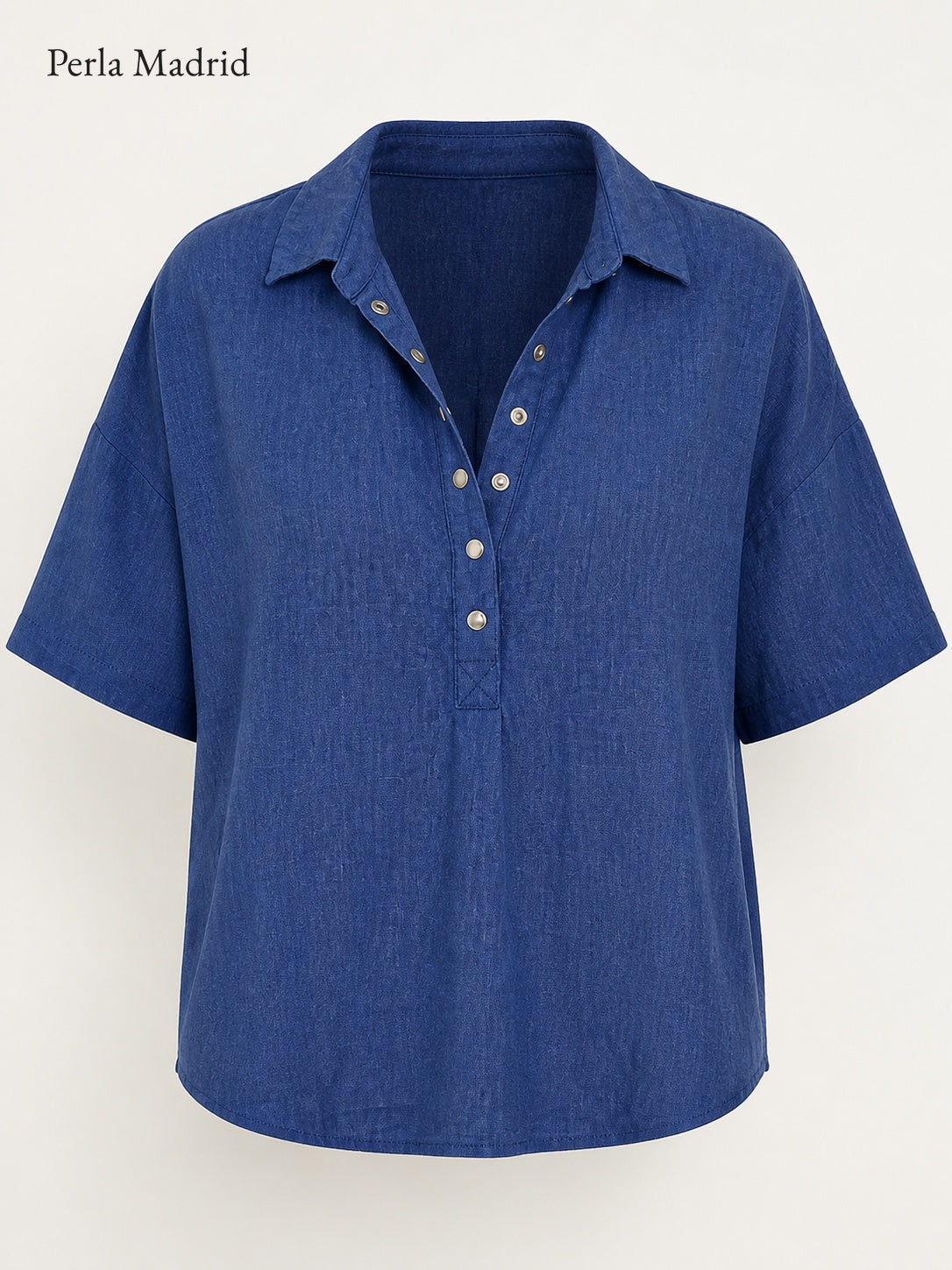 Celia | Blusa con cuello y botones