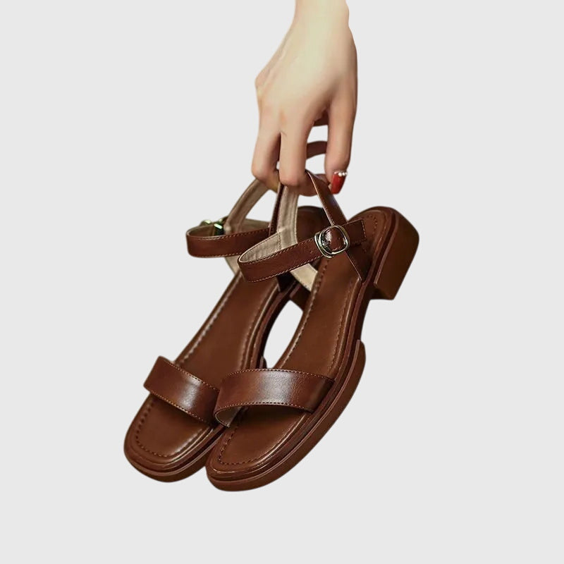 Dolores | Sandalias ortopédicas de piel