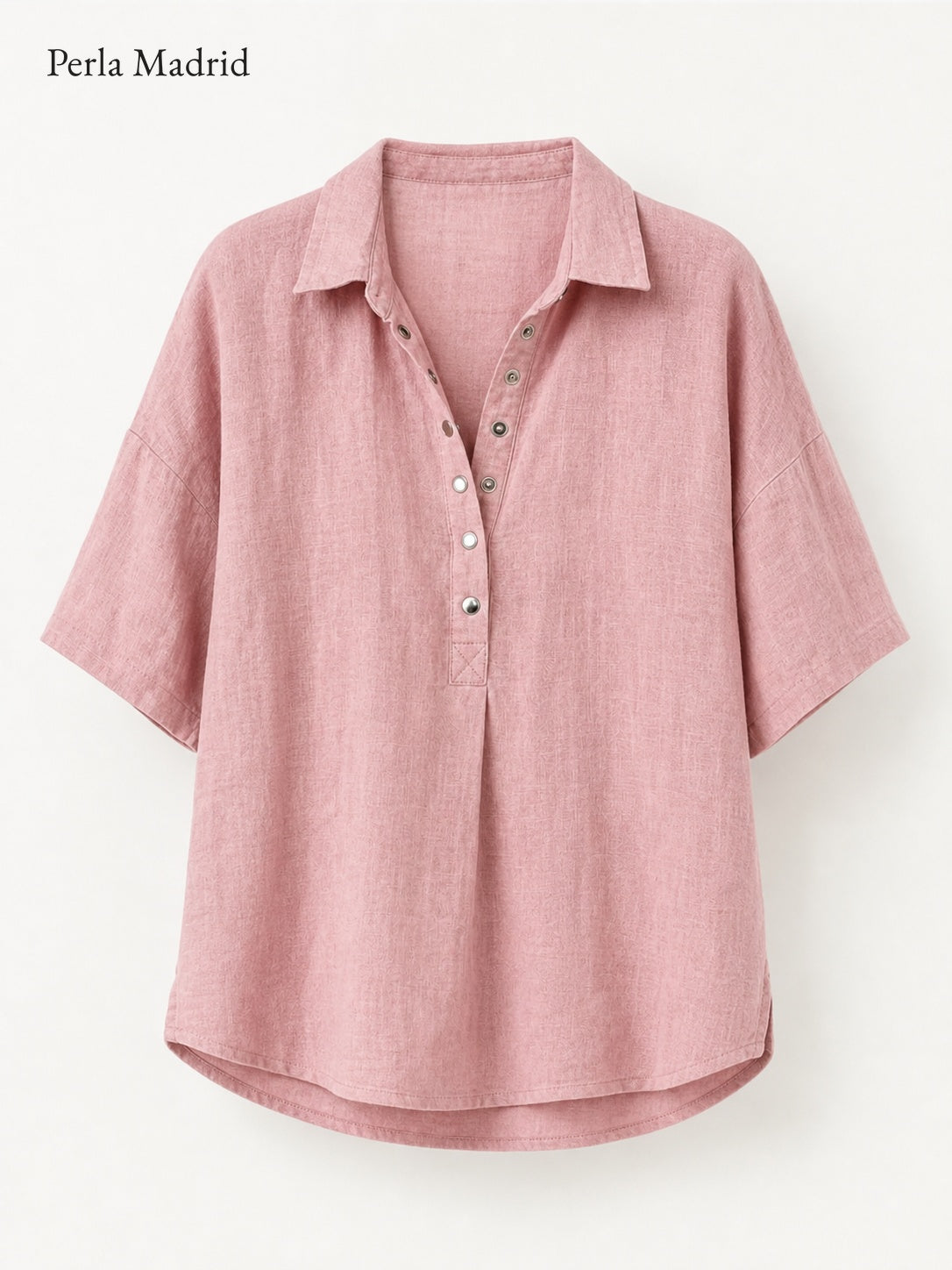 Celia | Blusa con cuello y botones