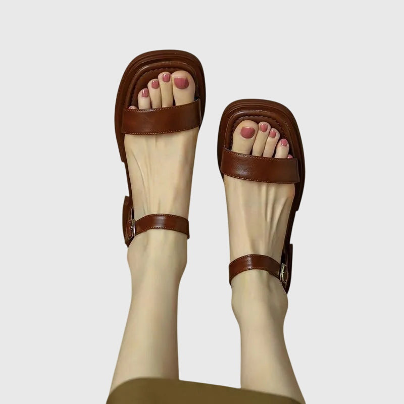 Dolores | Sandalias ortopédicas de piel