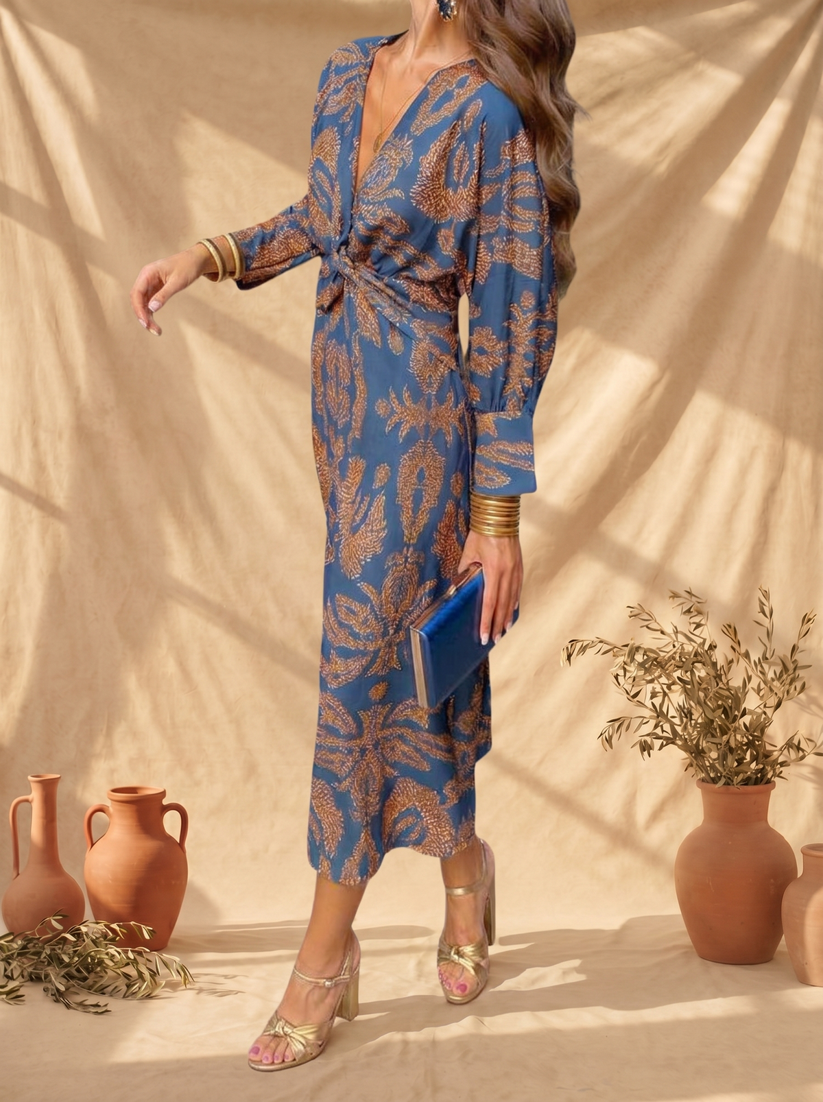 Ascensión | Vestido midi floral