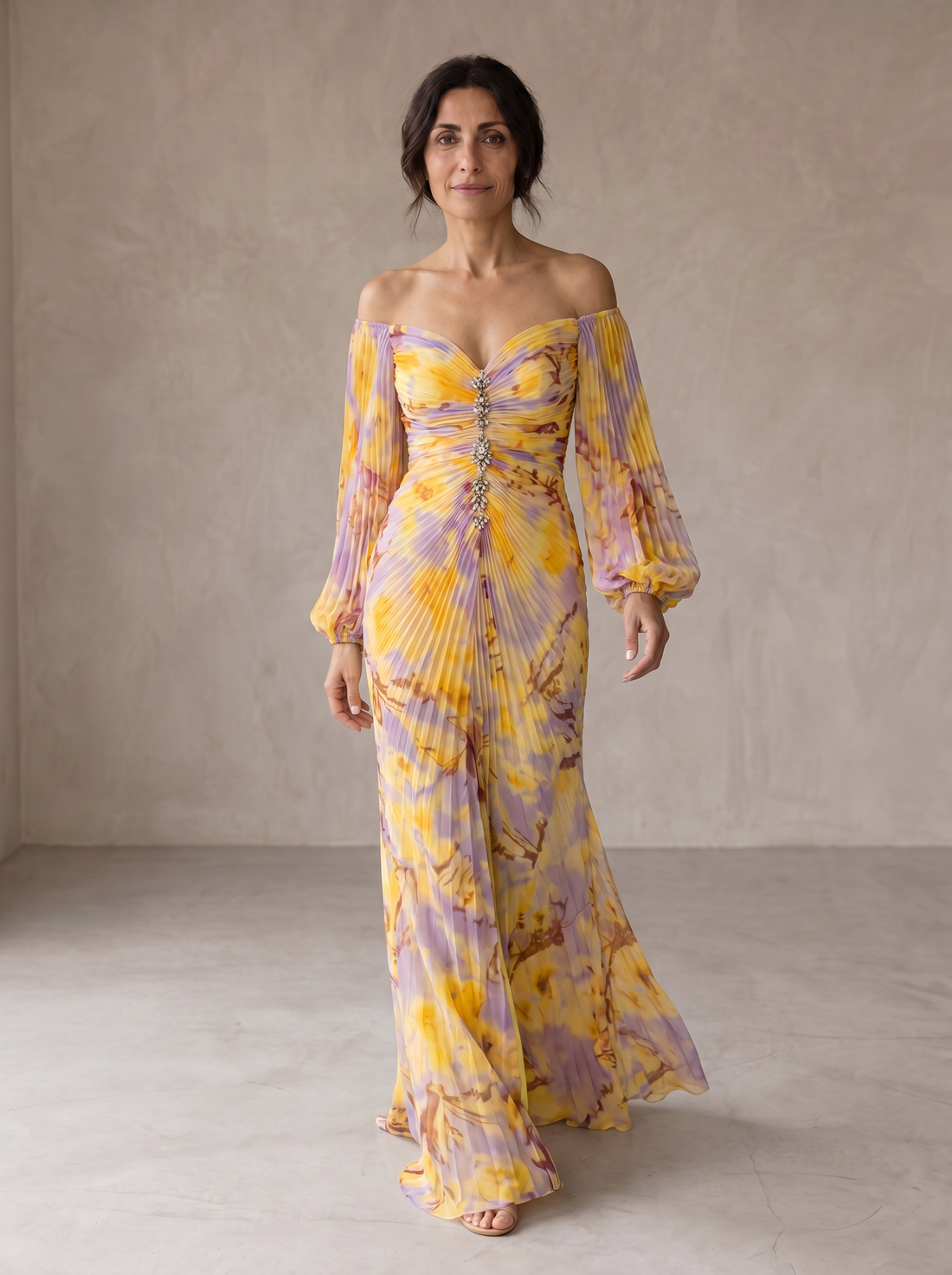 Arantxa | Elegante maxi-jurk