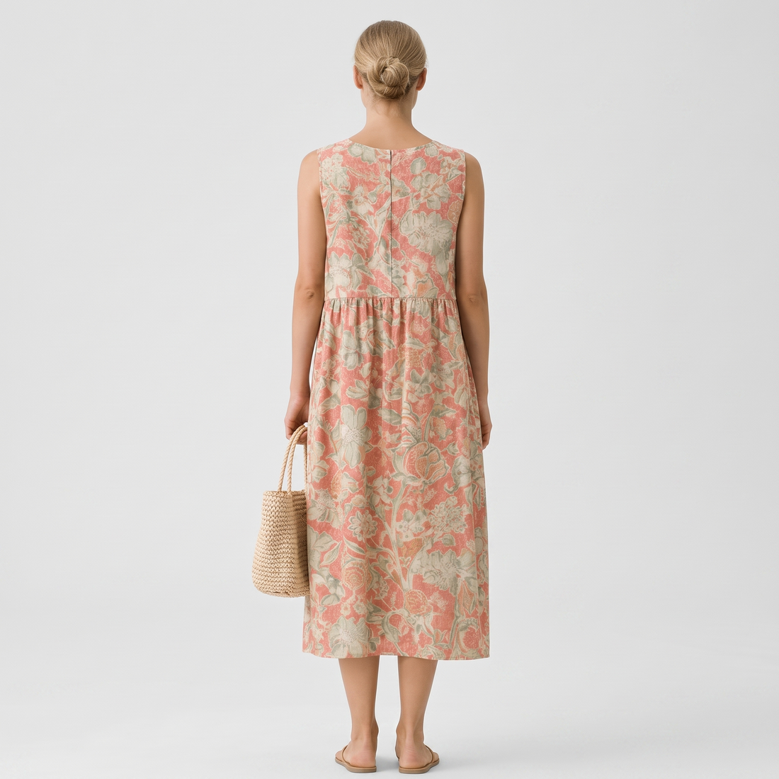 Josune | Vestido midi de uso diario