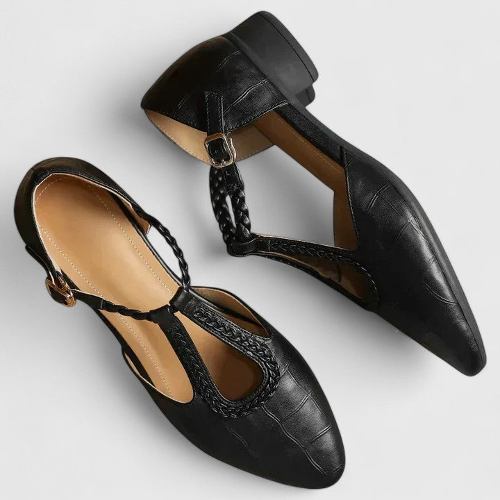 Izaskun | Sandalias Elegantes Trenzadas