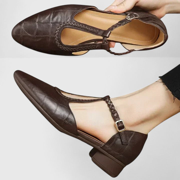 Izaskun | Sandalias Elegantes Trenzadas