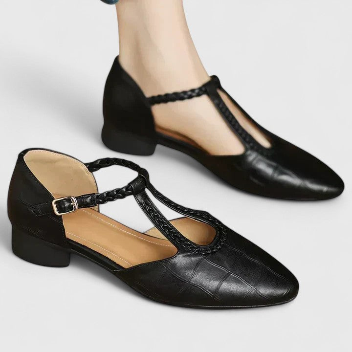 Izaskun | Sandalias Elegantes Trenzadas