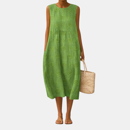 Ángeles | Vestido Midi Brisa Diaria