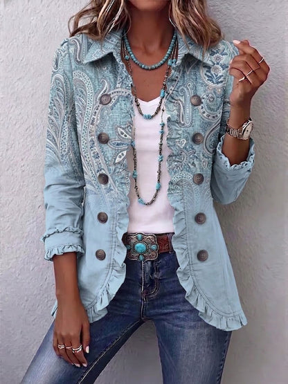Enriqueta | Chaqueta Boho Paisley Vintage