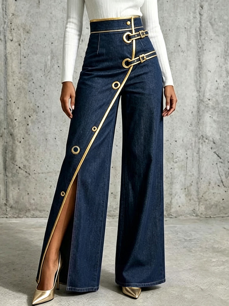 Ermita | Jeans Wide-Leg Cintura Alta