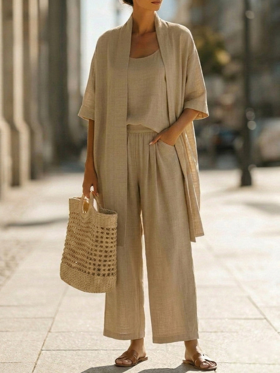 Andolli | Conjunto Tres Piezas Elegante