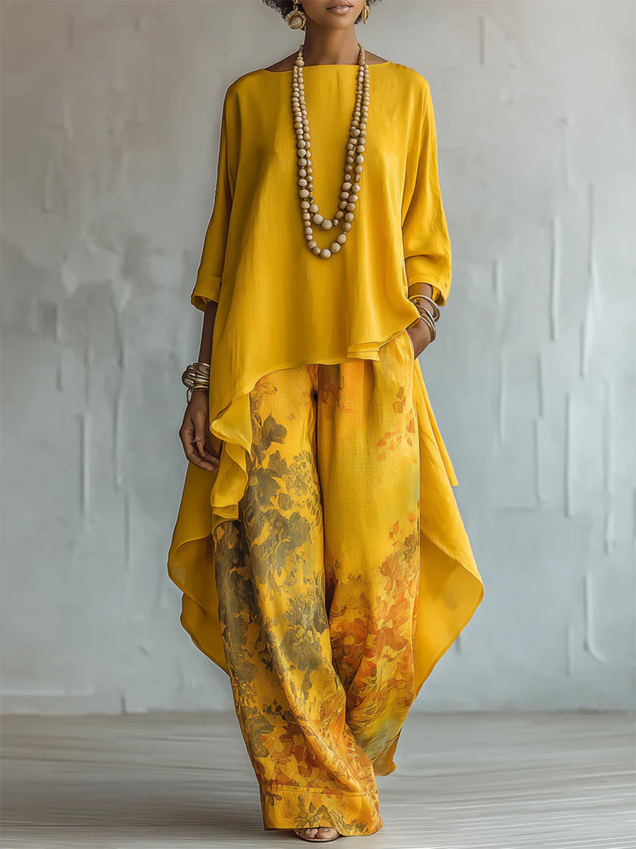 Fiorella | Boho set with sun charm