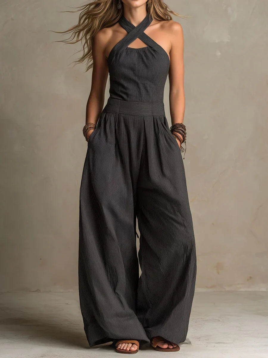 Eki | Mono Largo Fluido con Cuello Halter