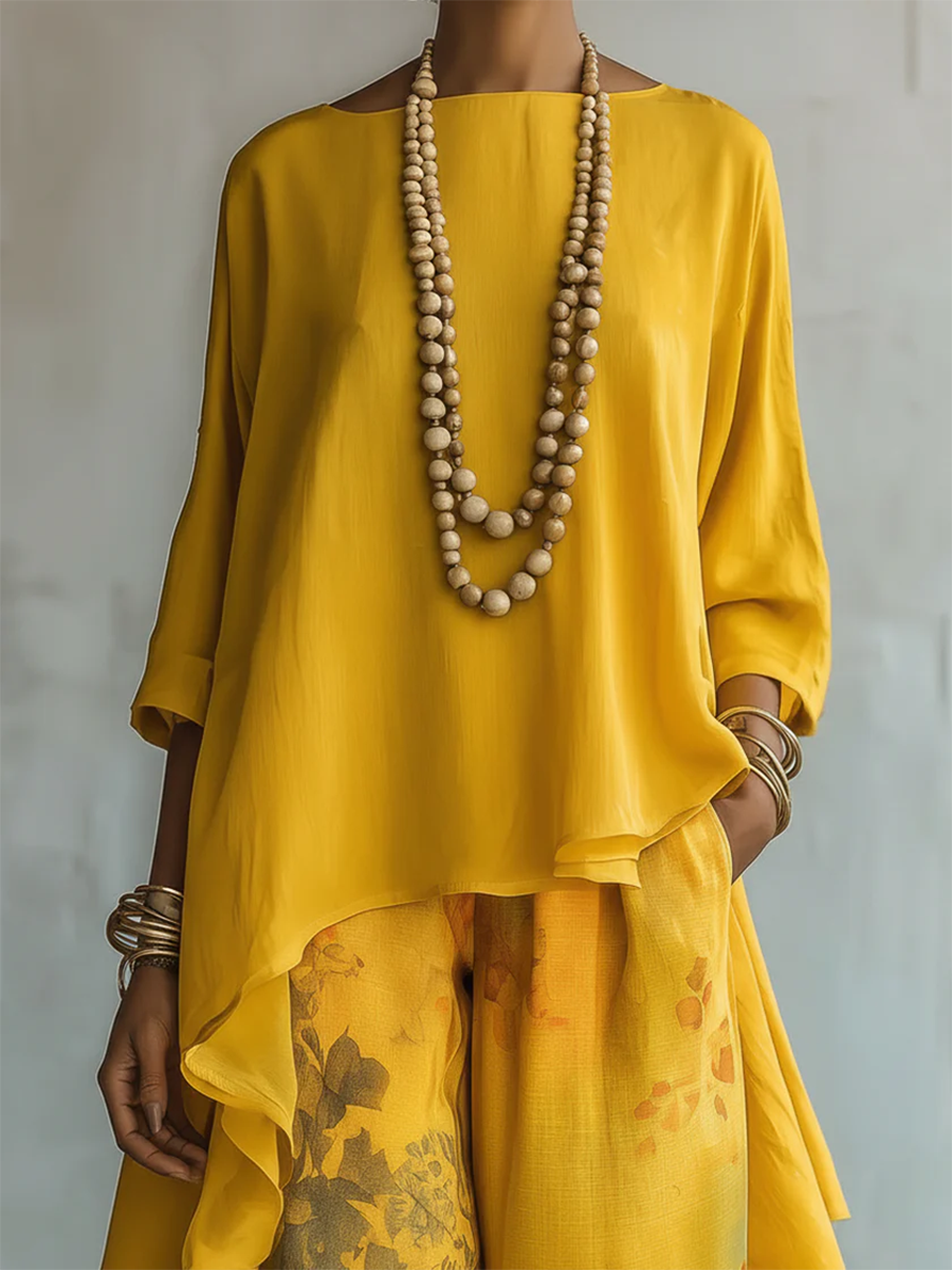 Fiorella | Boho set with sun charm