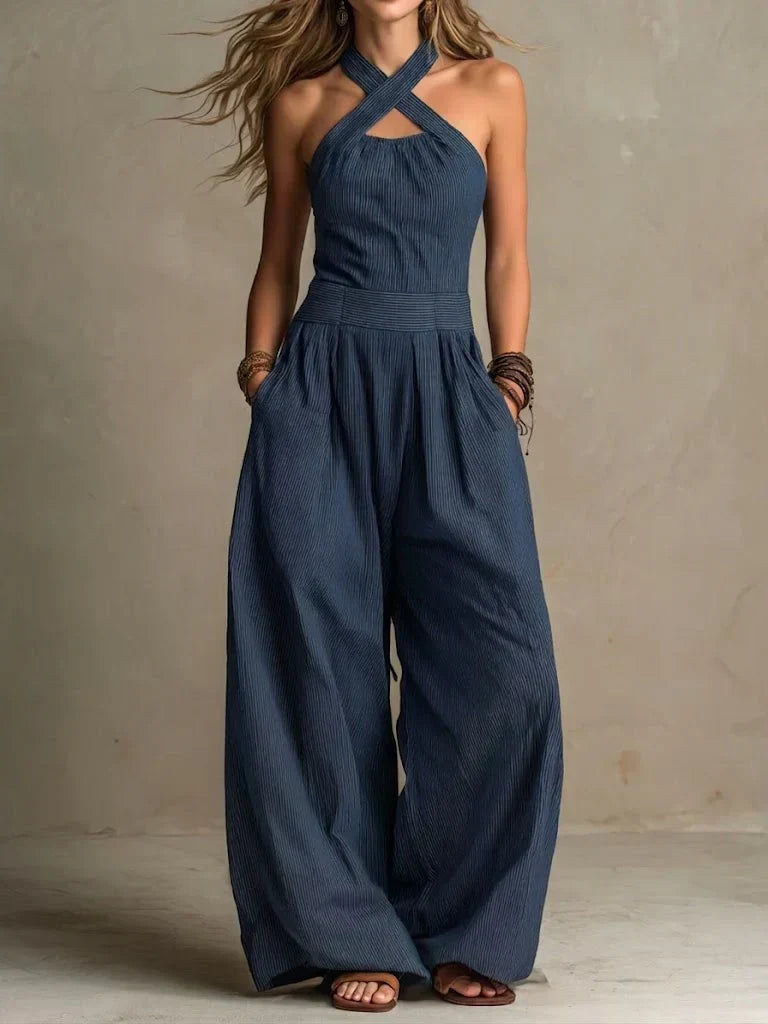 Eki | Mono Largo Fluido con Cuello Halter