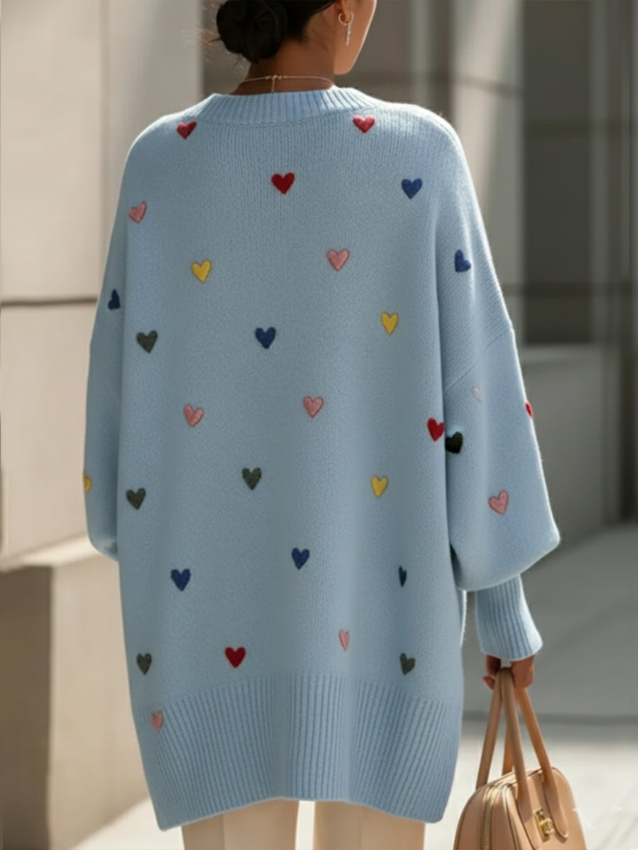 Irati | Suéter de Lana con Corazón