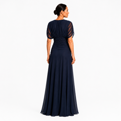 Guadalupe | Elegante Vestido Azul Noche