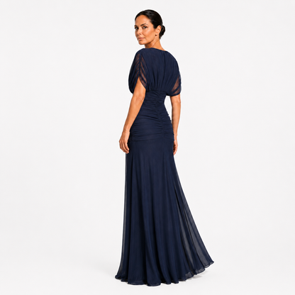 Guadalupe | Elegante Vestido Azul Noche