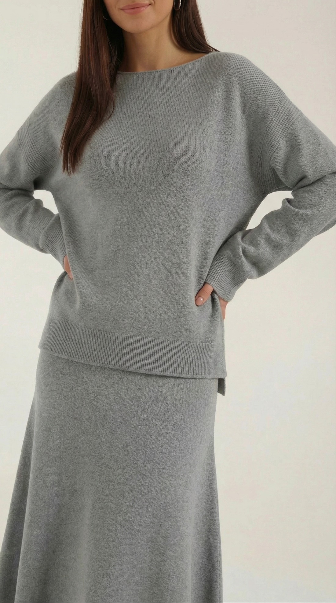 Conjunto Amy: suéter y falda