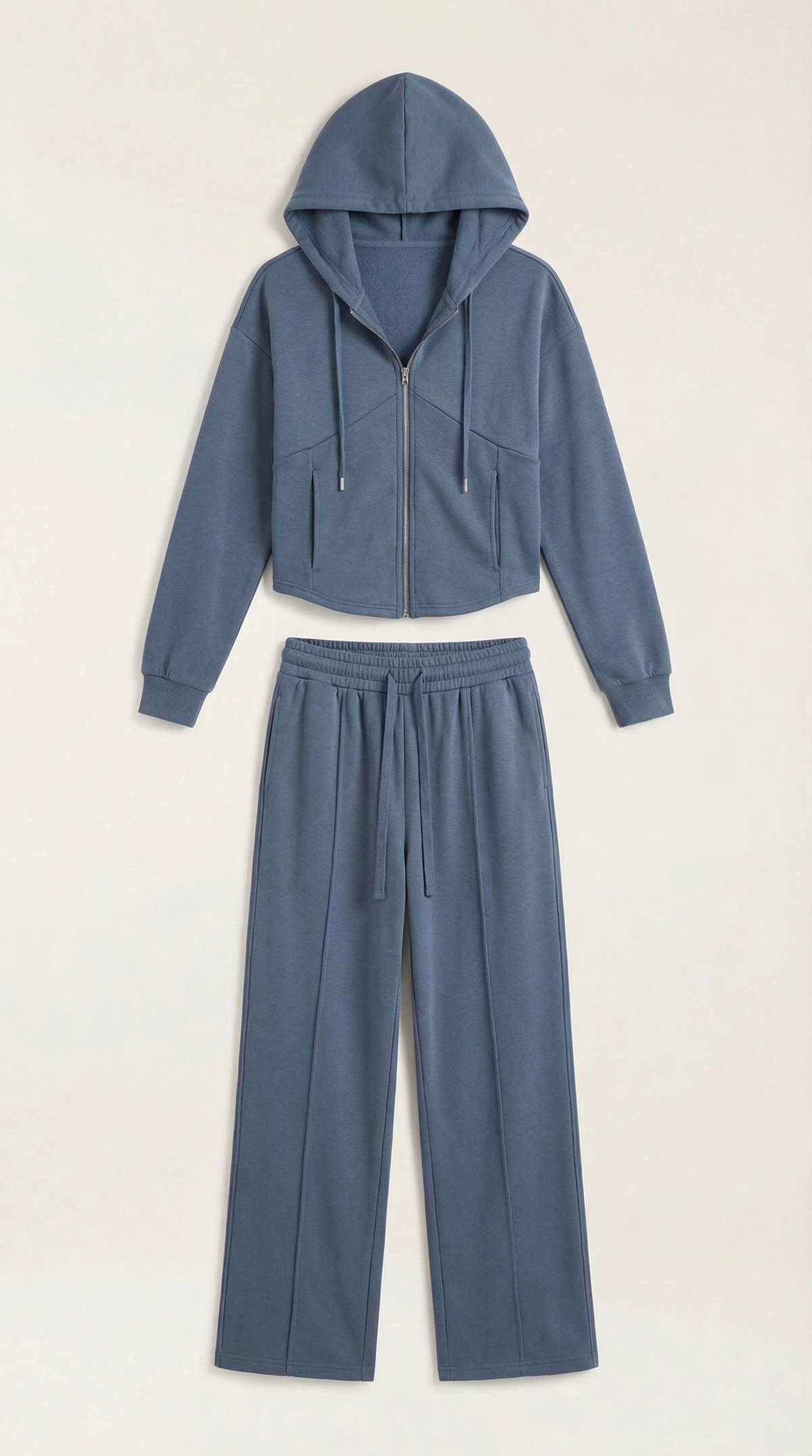 Yolanda Sweatshirt and Wide-Leg Pants Set