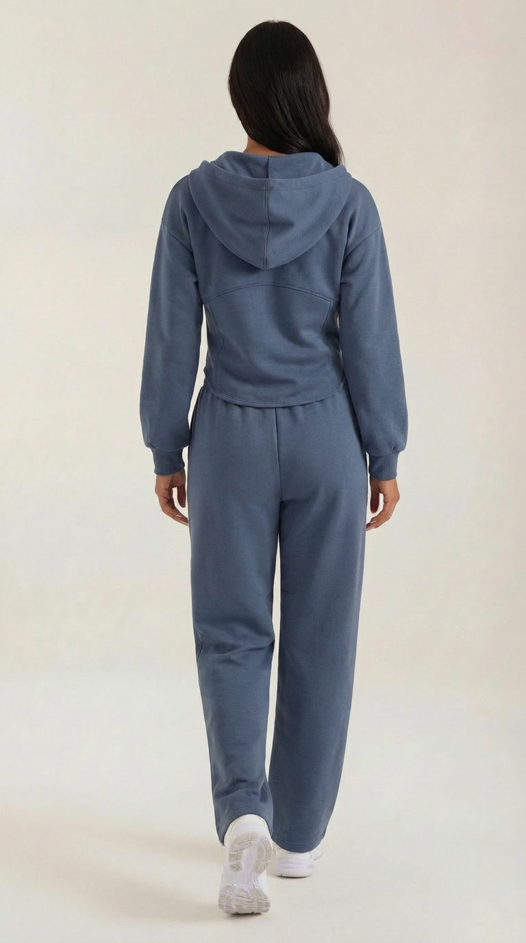 Yolanda Sweatshirt and Wide-Leg Pants Set