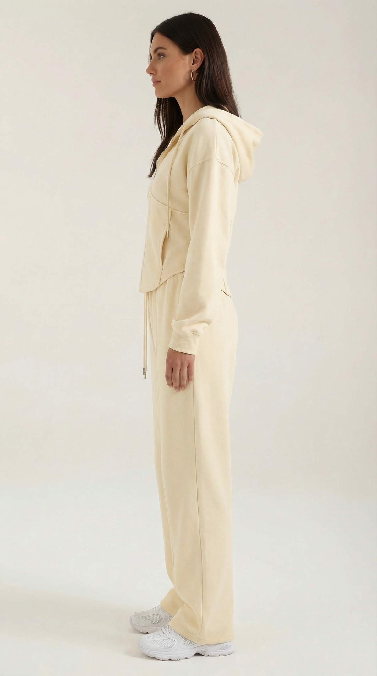 Yolanda Sweatshirt and Wide-Leg Pants Set