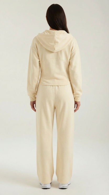 Yolanda Sweatshirt and Wide-Leg Pants Set