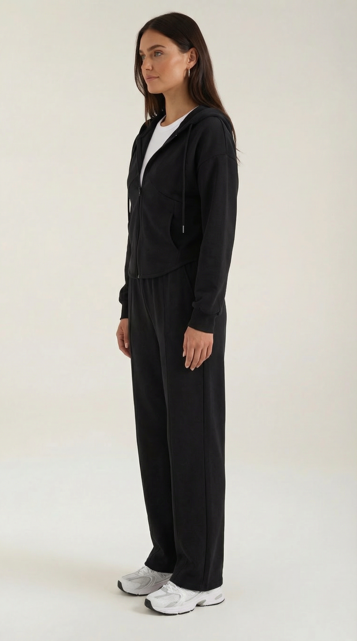 Yolanda Sweatshirt and Wide-Leg Pants Set