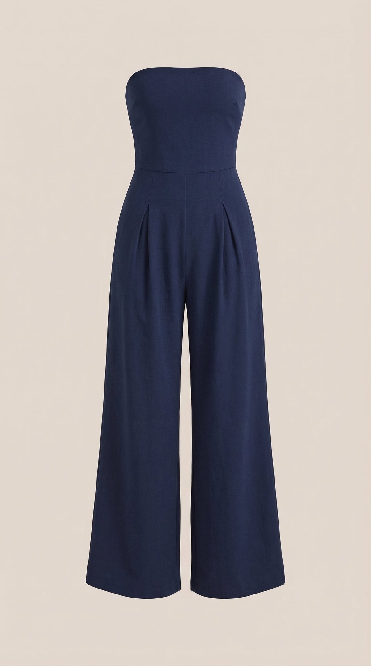 Eliza Strapless Wide-Leg Jumpsuit