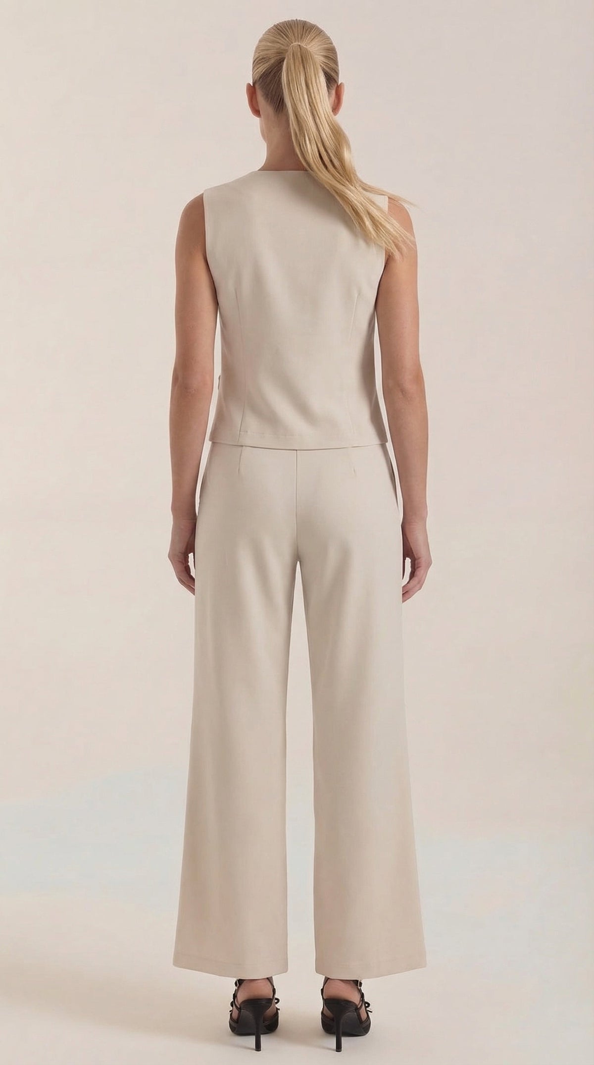 Elise | Women's V-neck Two-Piece Elegant Suit