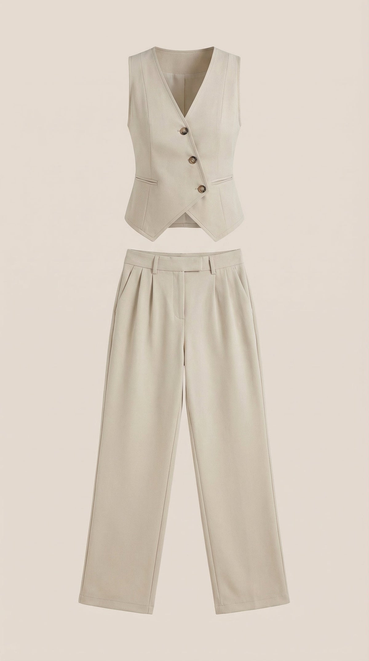 Elise | Women's V-neck Two-Piece Elegant Suit