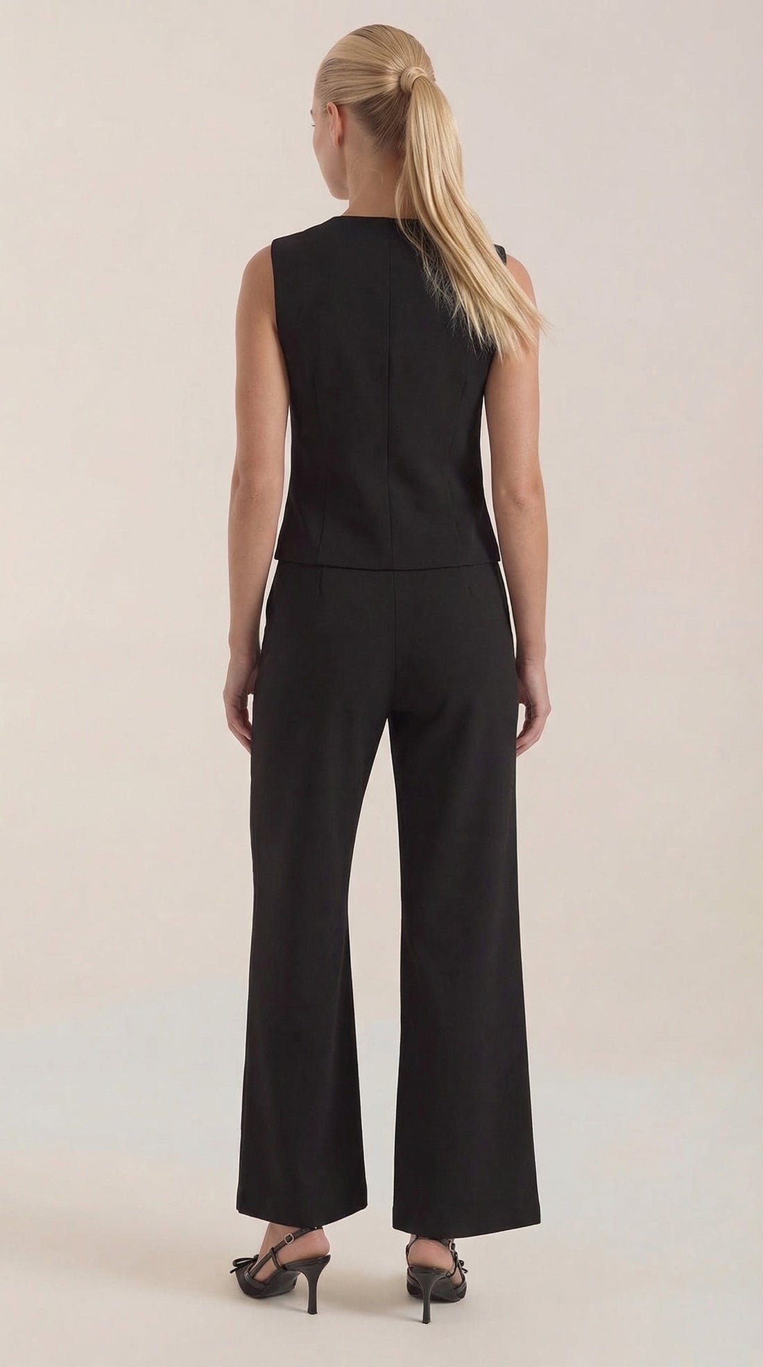 Elise | Women's V-neck Two-Piece Elegant Suit
