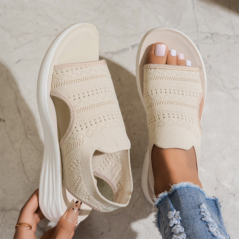 Ildefonsa | Sandalias de plataforma transpirables