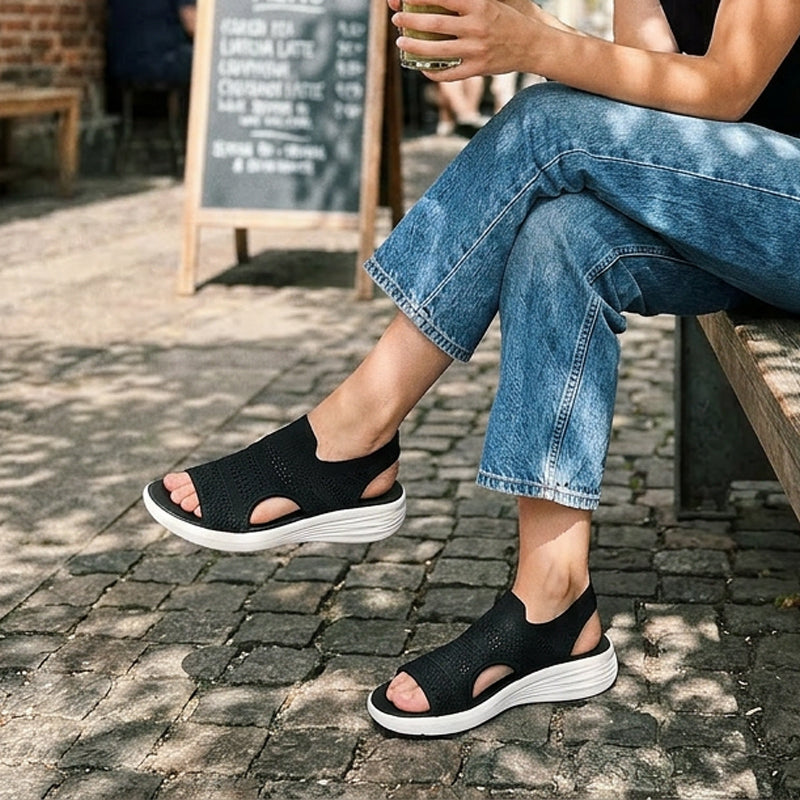Ildefonsa | Sandalias de plataforma transpirables